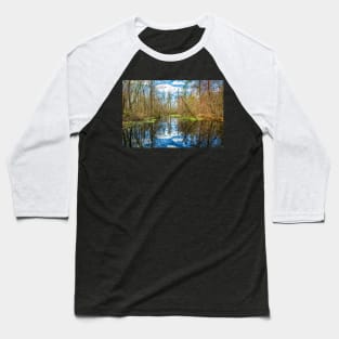 Swamp in Southeastern Georgia Baseball T-Shirt